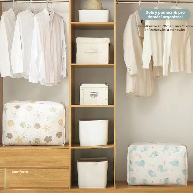 Speciální úložná taška na oblečení a přikrývky pro stěhování na kolej