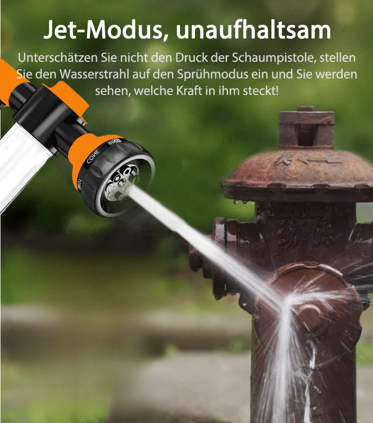 Multifunktionale Autowaschwasserpistole