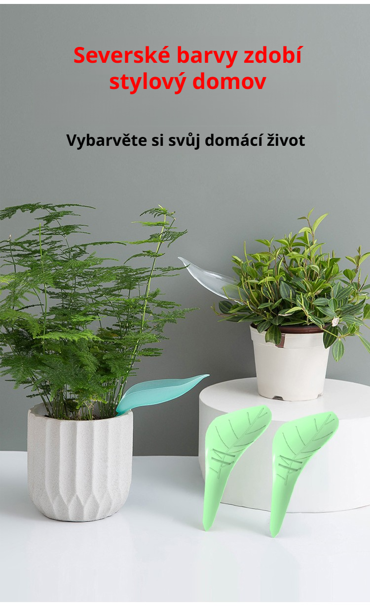 Použití trychtýře při zalévání květináče