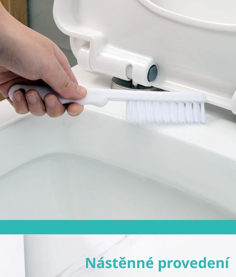 Odolný materiál kartáče na WC