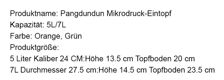 Dicker Mikrodruckkochtopf mit ergonomischem Griff