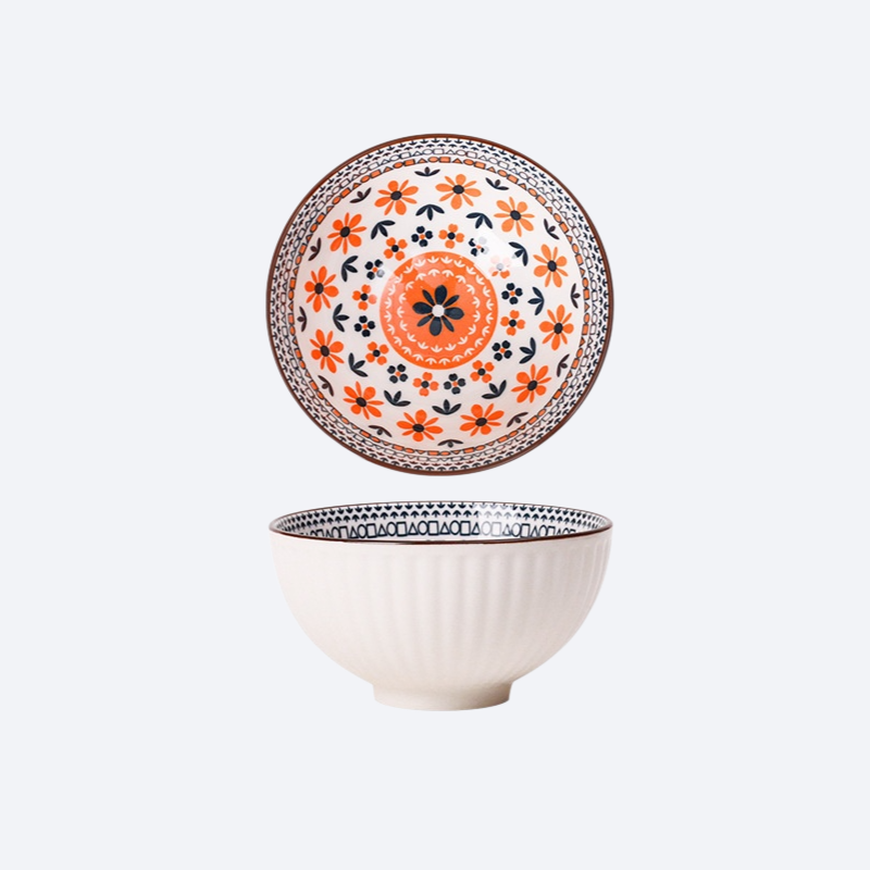 4.5-inch ceramic soup bowl