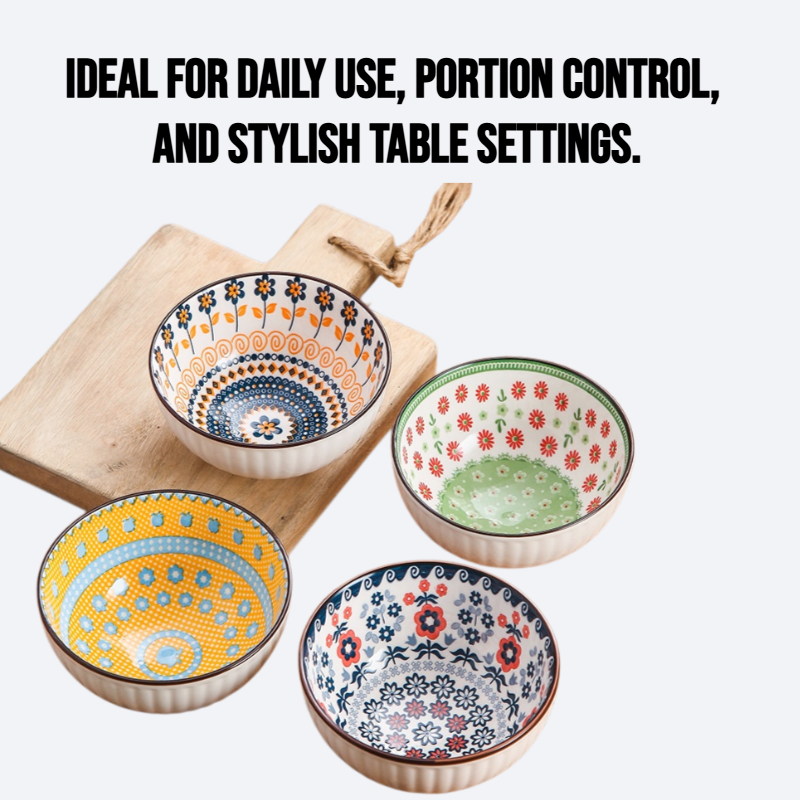 4.5-inch ceramic soup bowl