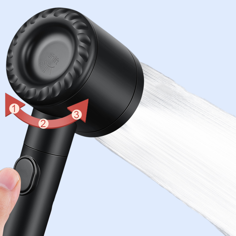 高科技シャワー増圧・超強力シャワーヘッド