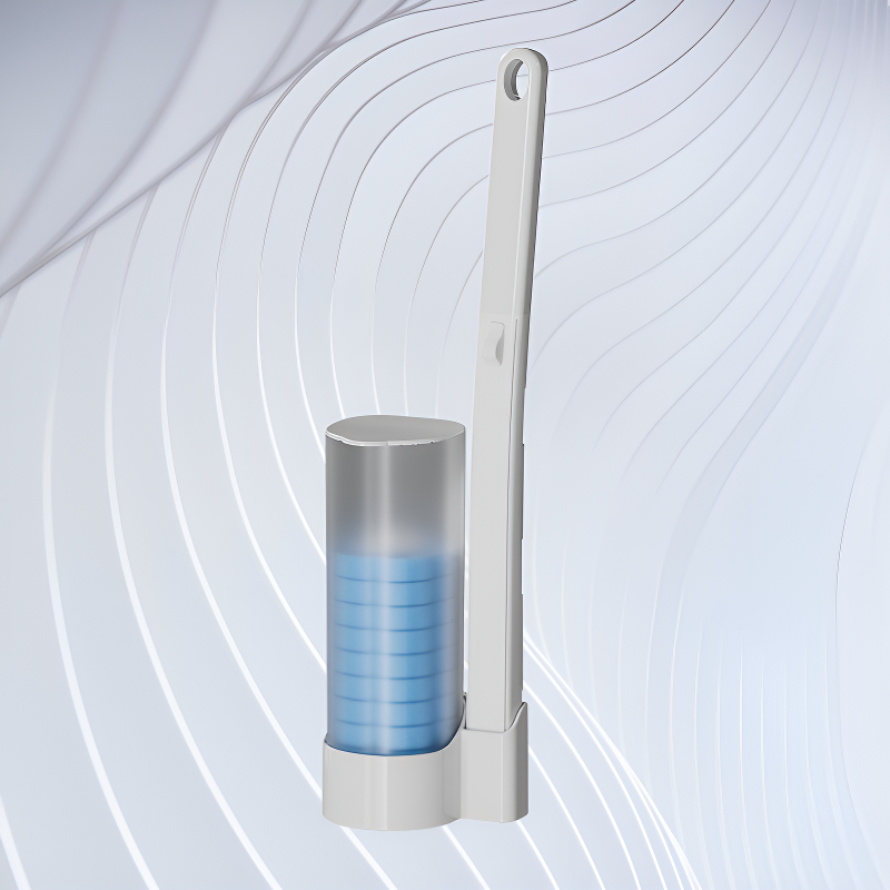 壁掛け式使い捨てトイレブラシ
