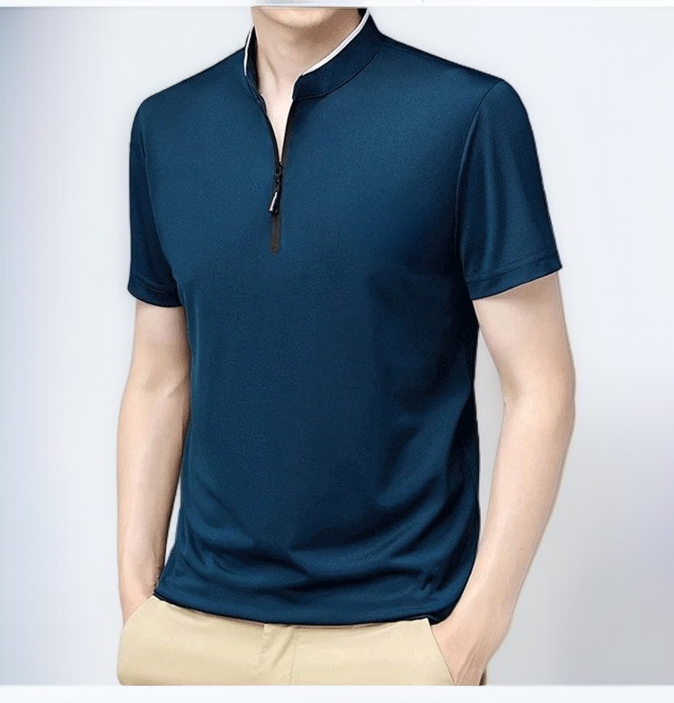 耐久性に優れたメンズポロシャツ