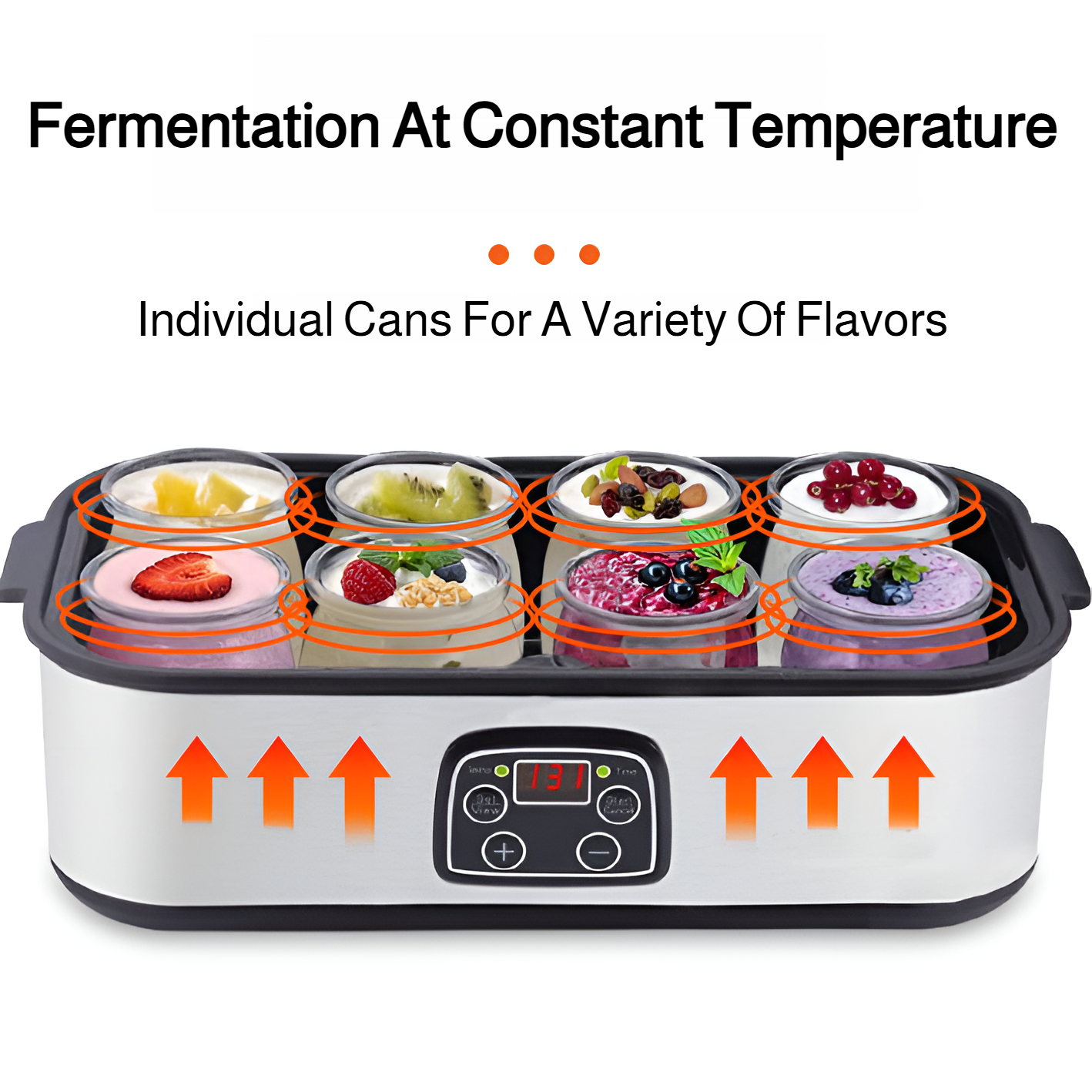 Vielfältige Anwendung: Joghurt, Eis, Marmelade und Pudding