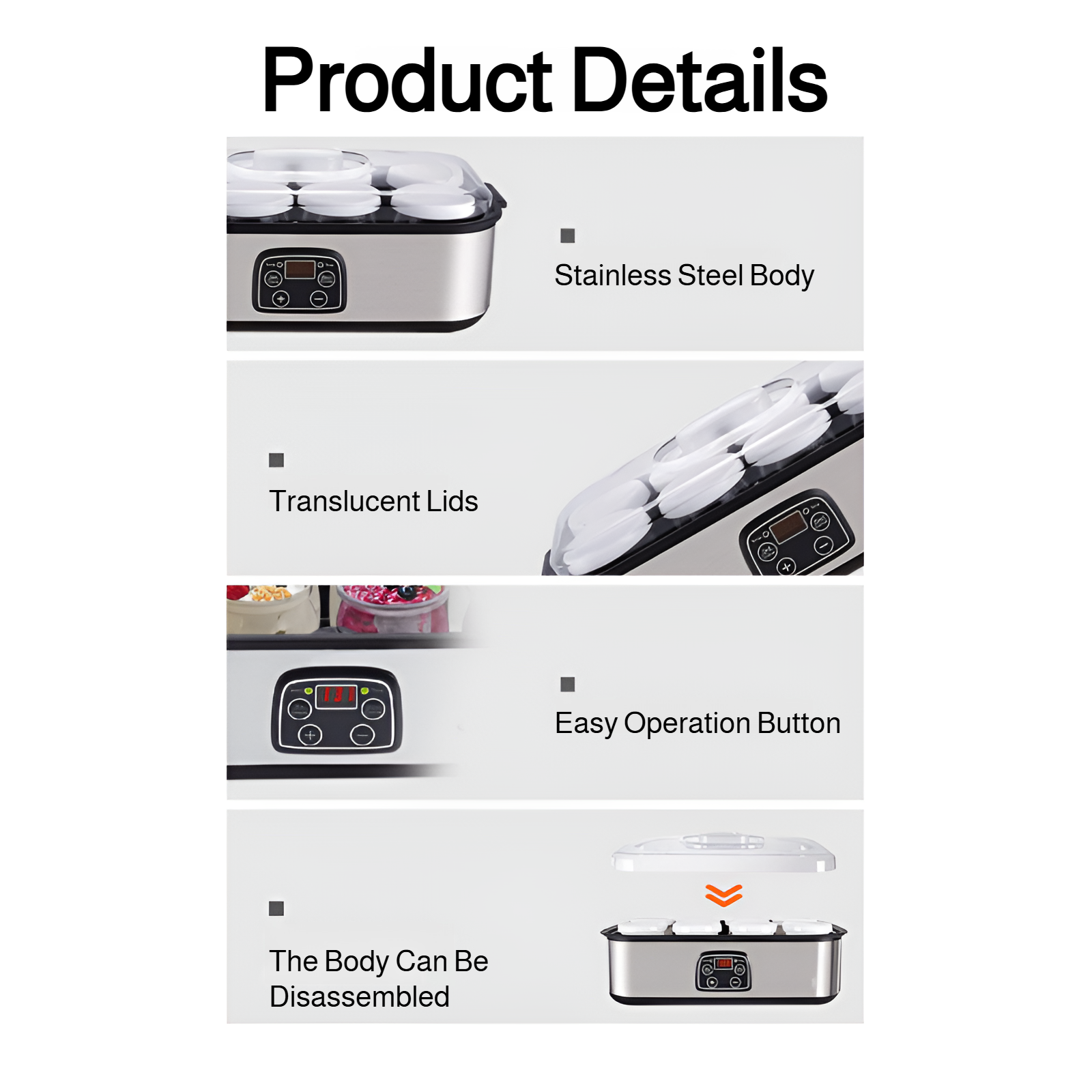 Küchengerät für gesunde und kreative Rezepte