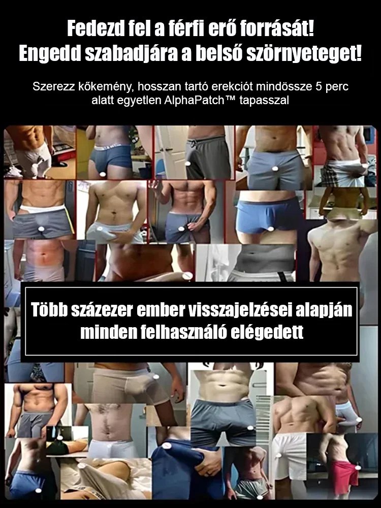 【Tartós merevedés tapasz】Férfi ápoló tapasz