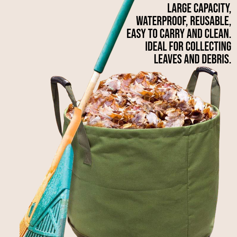 Garden agricultural and forestry leaf storage bag