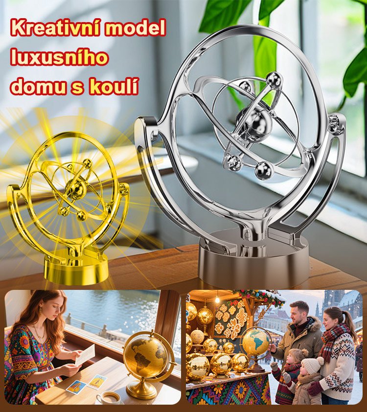 Země věčný pohyb planetárium orbitální dekorace.