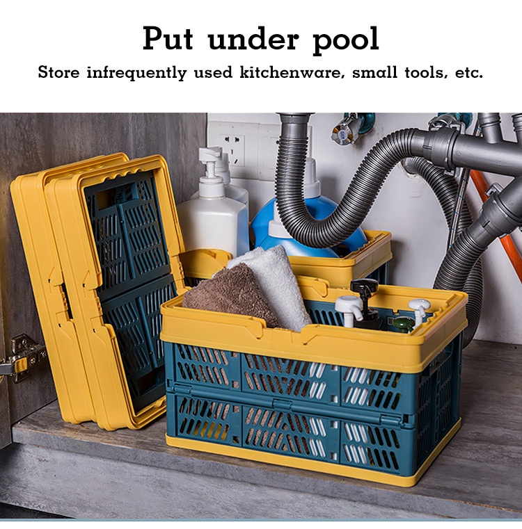 Lightweight collapsible basket for travel