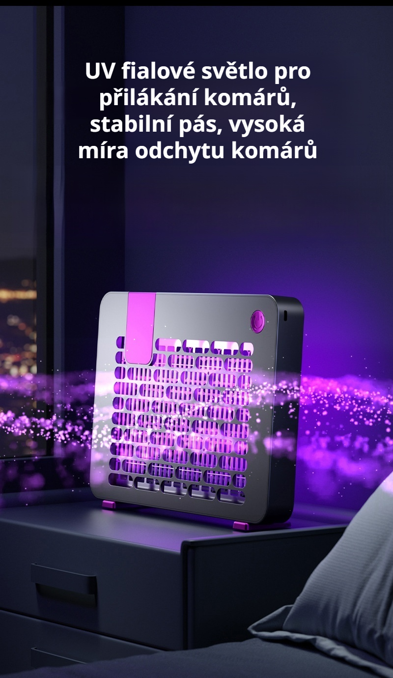 Detailní pohled na moderní odpuzovač komárů