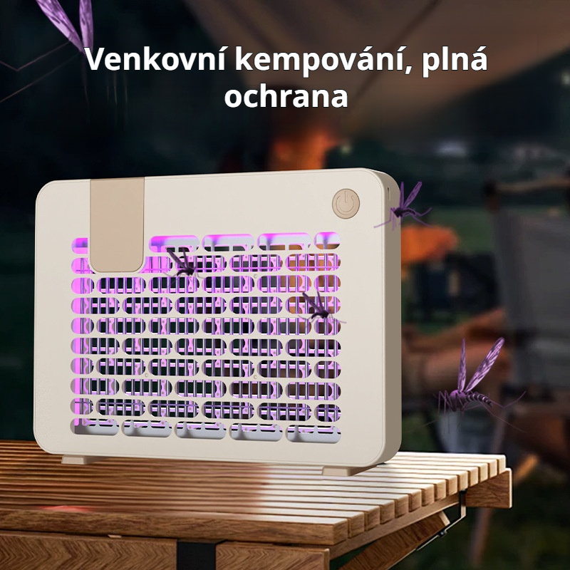 Přenosný venkovní odpuzovač komárů pro vily