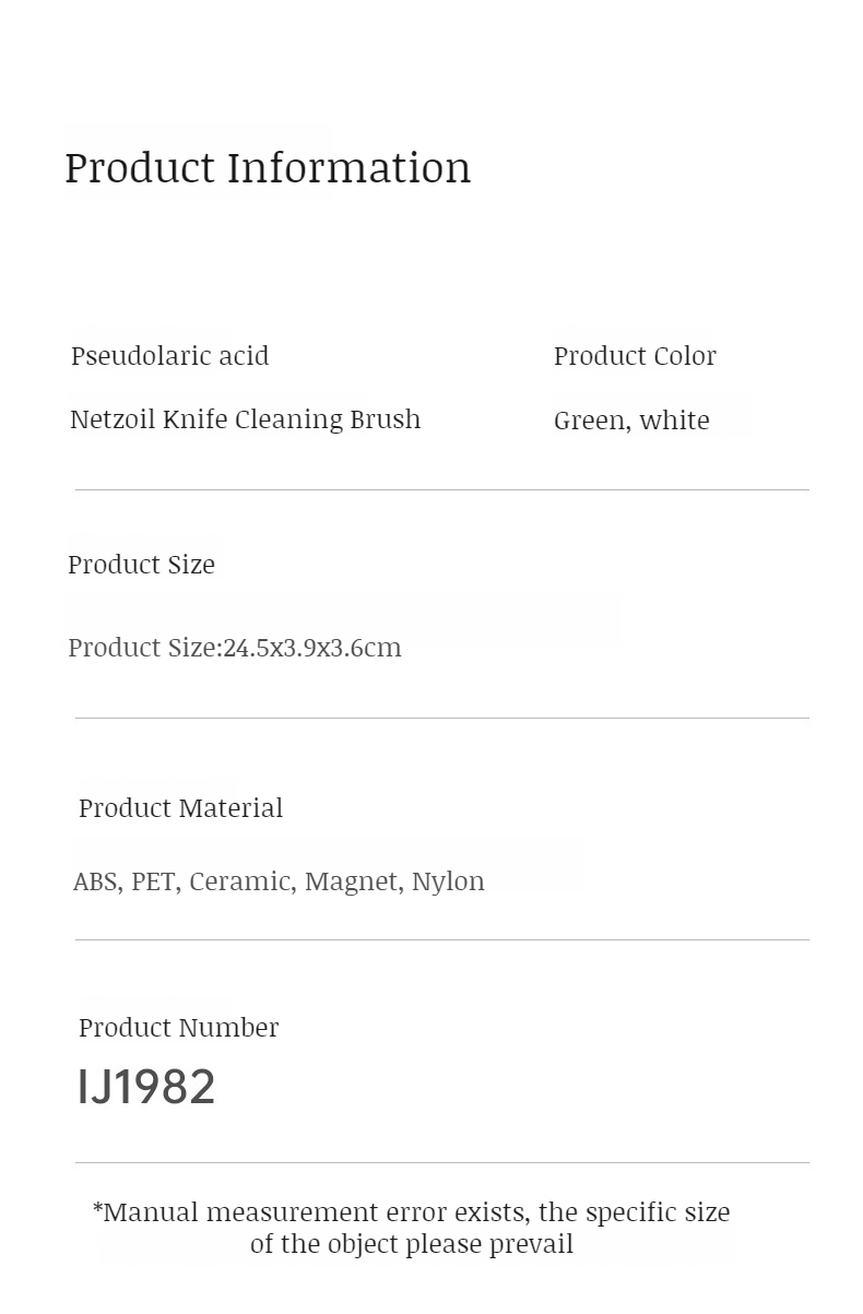 All-in-one kitchen cleaner with ergonomic handle