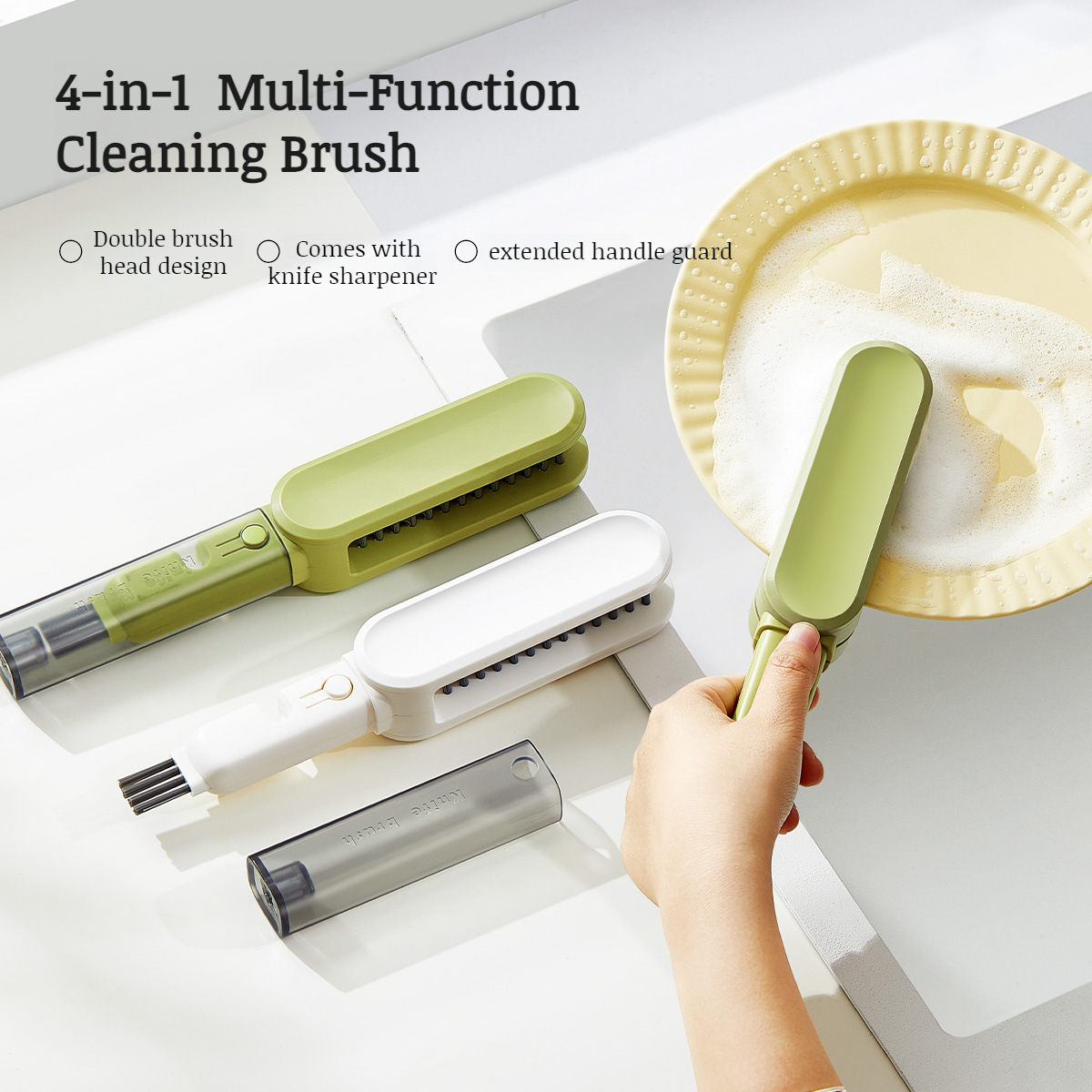 Multifunctional kitchen cleaning tool for efficient cleaning