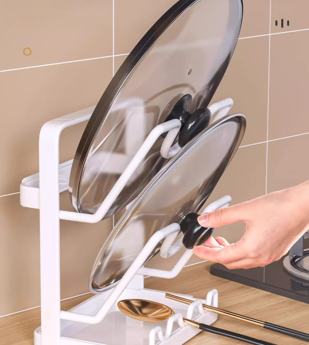 Praktisches Küchenzubehör zur Organisation