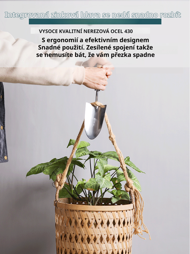 Sada tří kusů zahradního nářadí