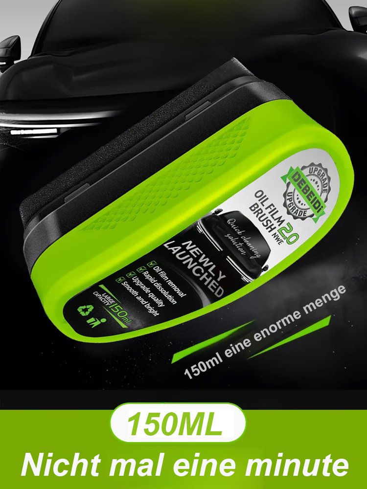 【2.0 Upgrade Starker Ölfleckenentferner】Sofort glänzend nach dem Auftragen.