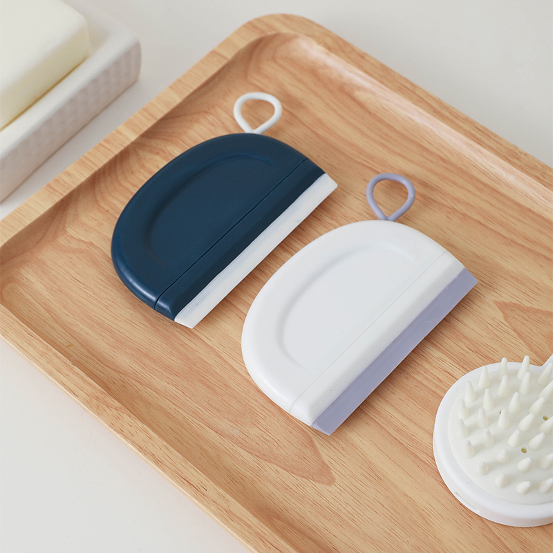 가정용 미니 물기 제거기 다기능 실리콘 유리 닦기 스퀴지 욕실 청소 도구 미니 스퀴지 도구