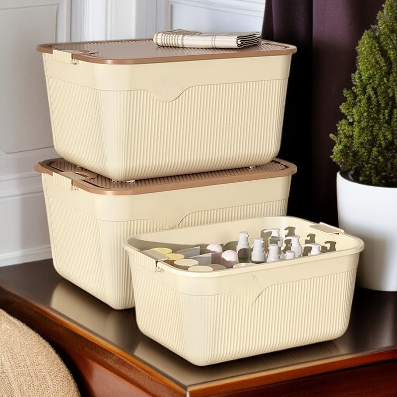 휴대용 벨트 덮개 플라스틱 가정 수납 정리함