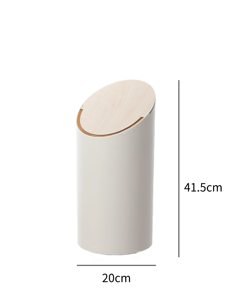 ゴミ袋が見えない設計の角型ダストボックス