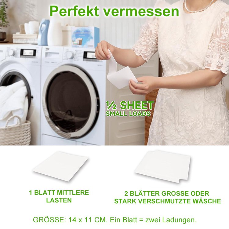 Nano-superkonzentrierte umweltfreundliche Wäschetabletten