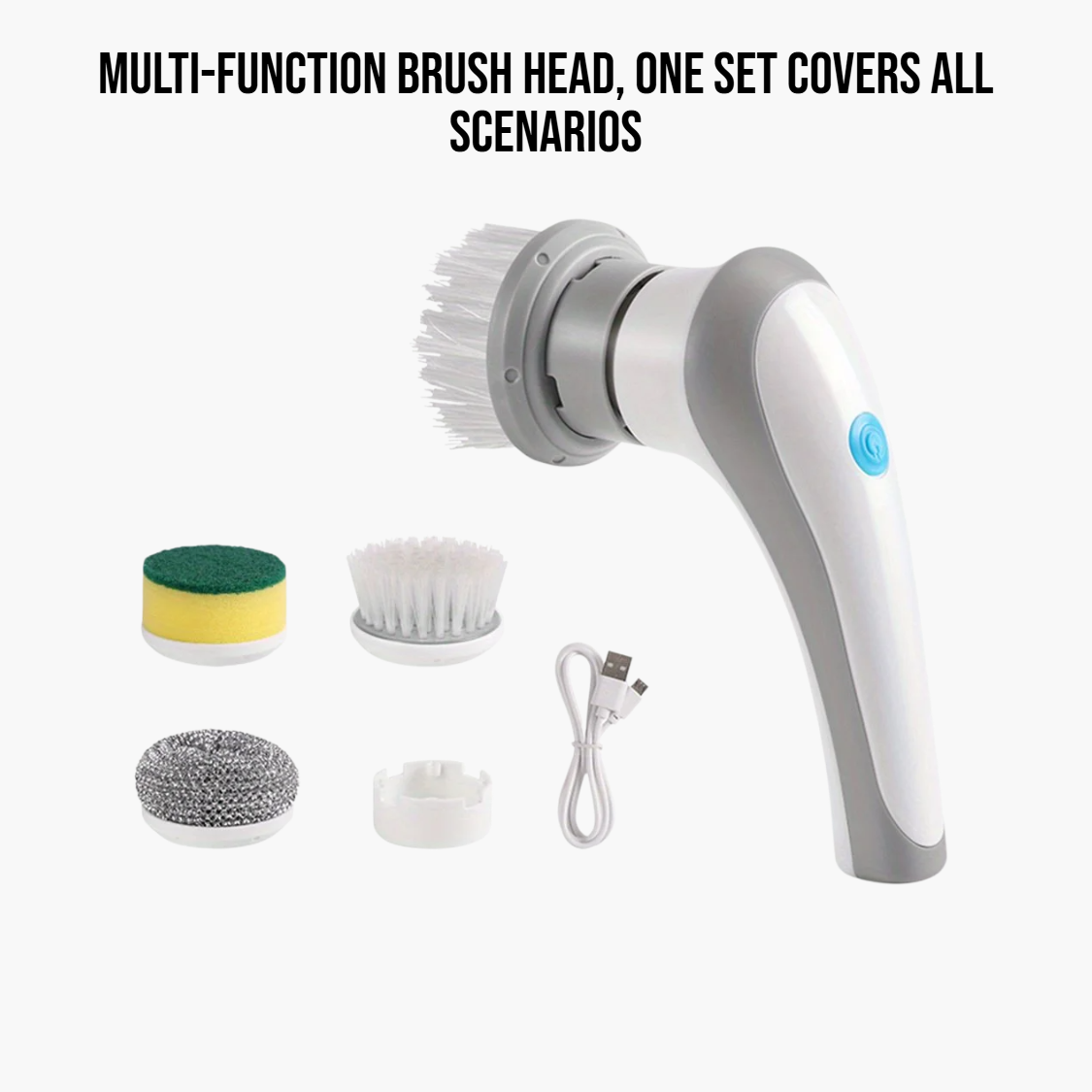 Electric cleaning brush