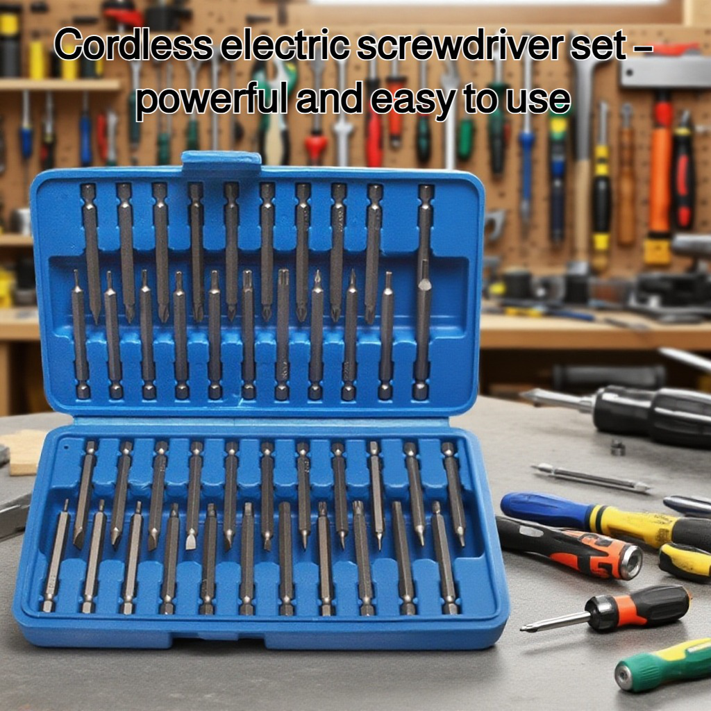 Electric screwdriver set