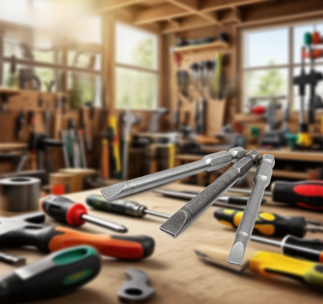 Cordless screwdriver kit with ergonomic handle