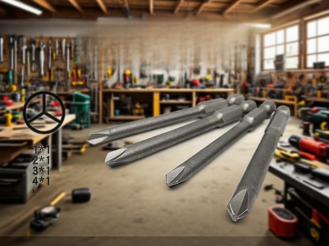 Multi-bit electric screwdriver with LED light