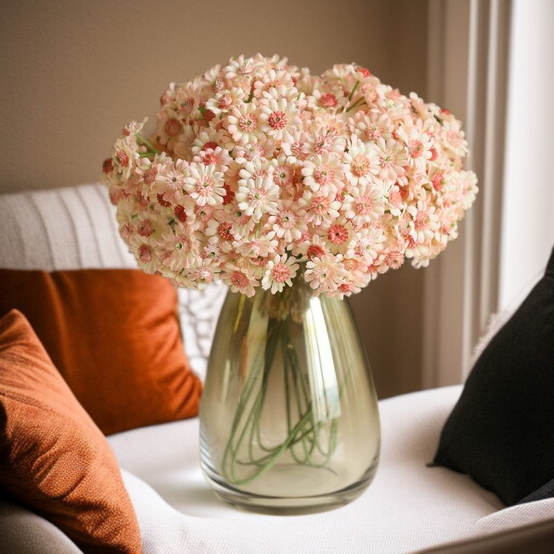 Simulace kytice divokých chryzantém