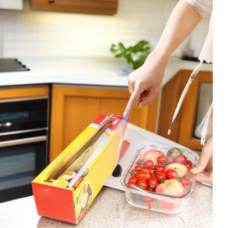 일회용 포인트 브레이크 클링 필름 대형 롤