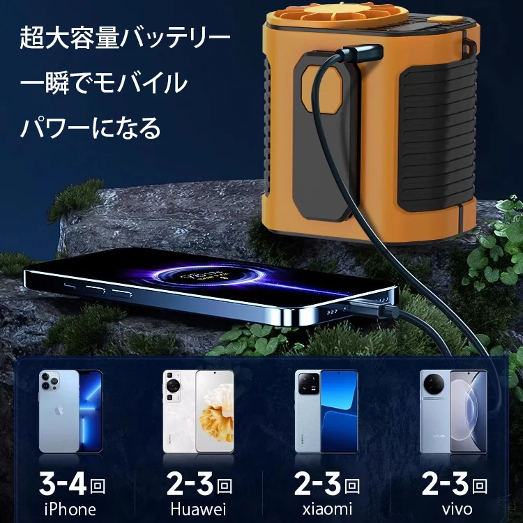 腰掛け扇風機