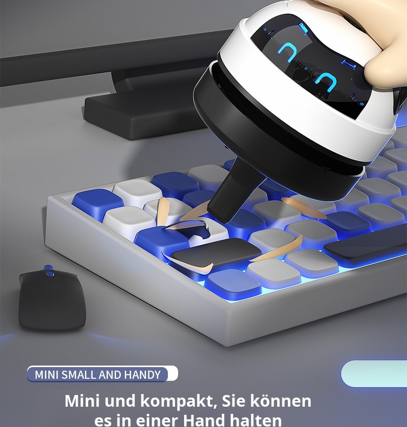 Praktischer Tastaturreiniger mit USB-Ladung