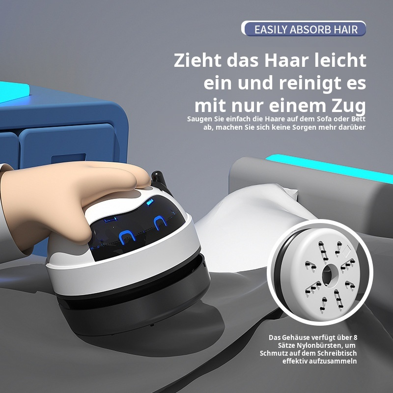 Mini-Staubsauger Desktop Mini wiederaufladbare Reinigungsmaschine Gummikrümel Tastaturreiniger tragb