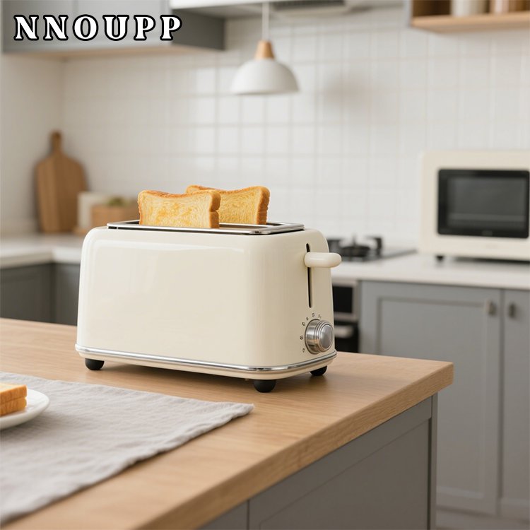 Die frühstücksmaschine erwärmt sich schnell für frisches Frühstück