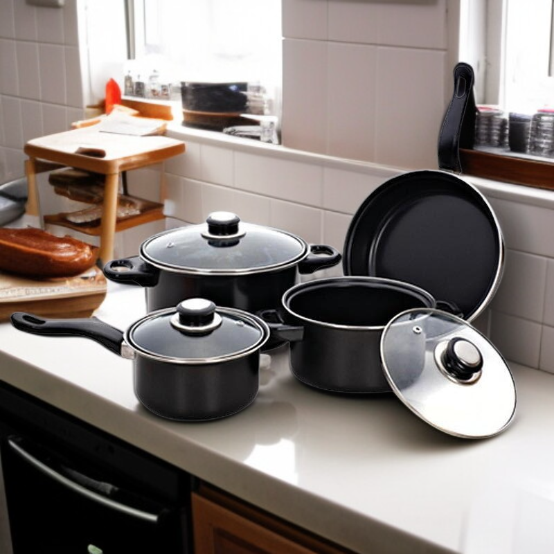 Easy to clean Maifan stone cookware