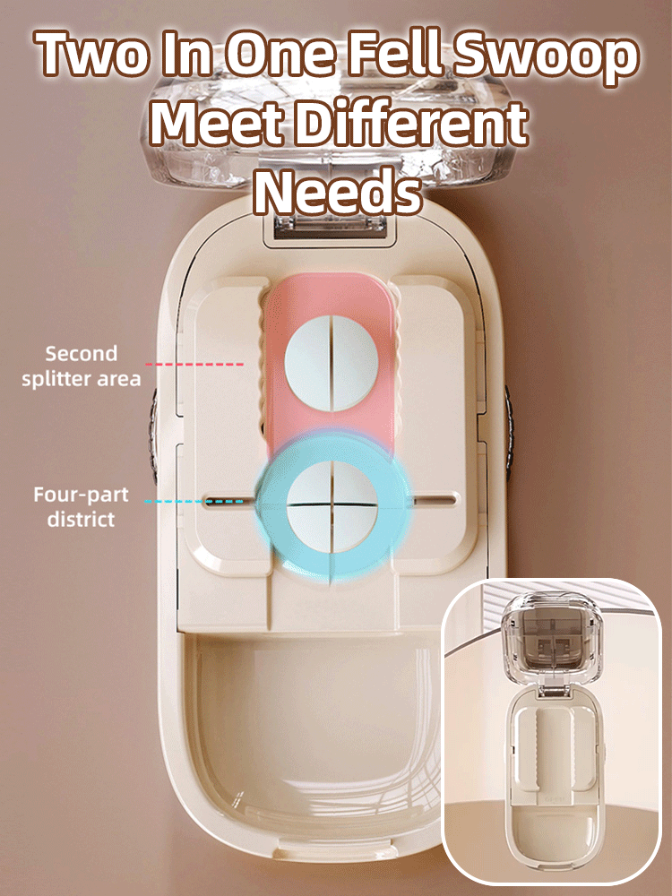 Adjustable portable medicine box