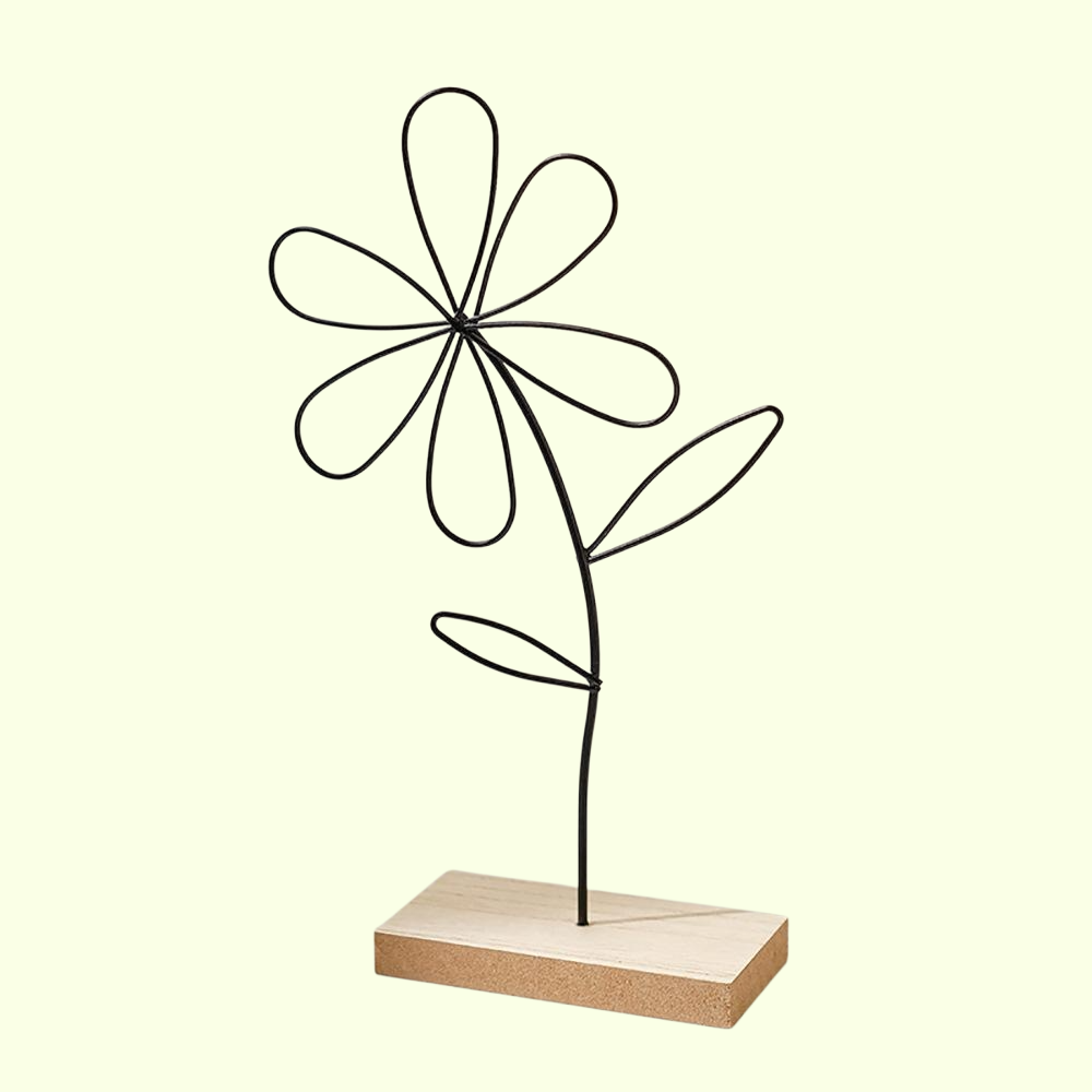 철예 꽃 장식품 장식품