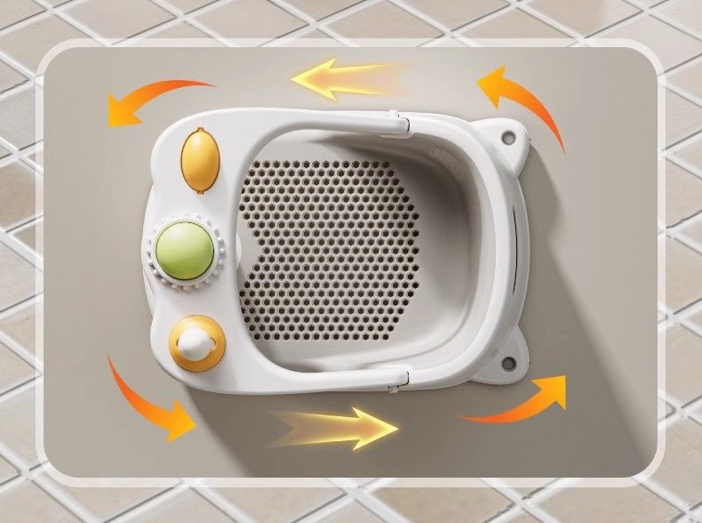 Siedzisko do kąpieli dla niemowląt – łatwe w montażu