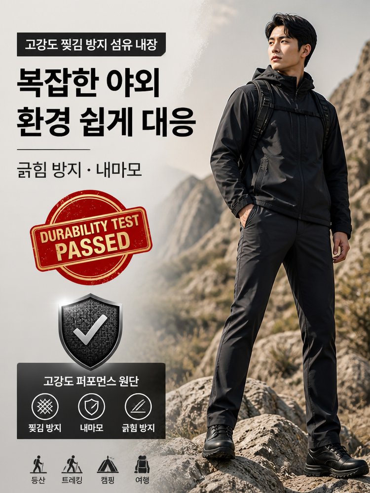 【누적 판매 150만+】 깔끔한 핏 · 세련된 실루엣 초경량 팬츠