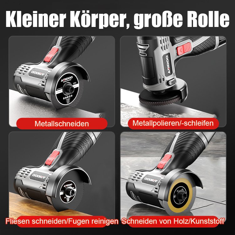 Multifunktionale Winkelschleifer