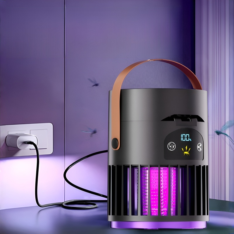 2025新型ファン蚊取り消灯2 in 1