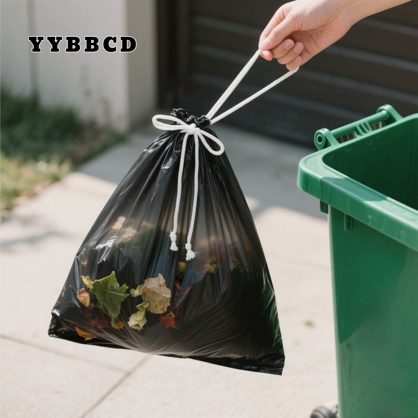 Pytel na odpadky černý – pevný materiál pro každodenní použití