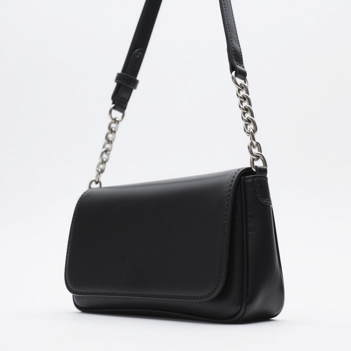 Elegantní univerzální kabelka z pravé kůže