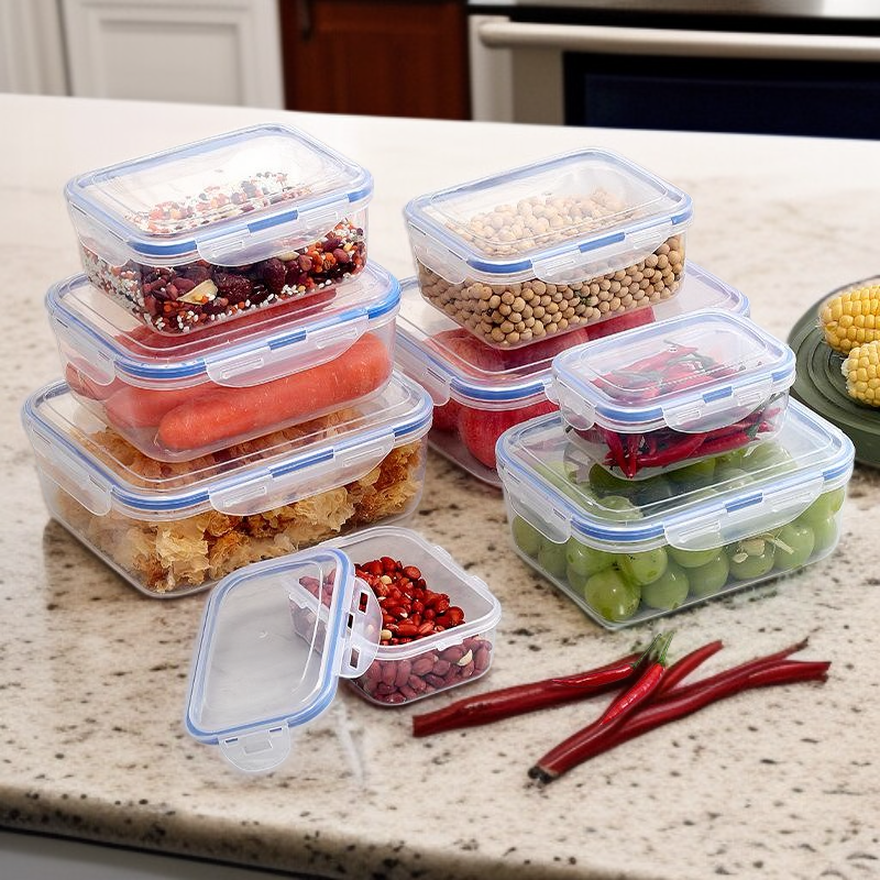 주방 투명 플라스틱 신선도 유지함