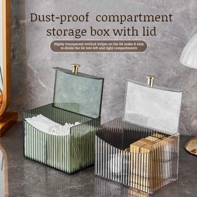 Transparent Cosmetic Case Storage Box Household Small Exquisite Portable Light Luxury