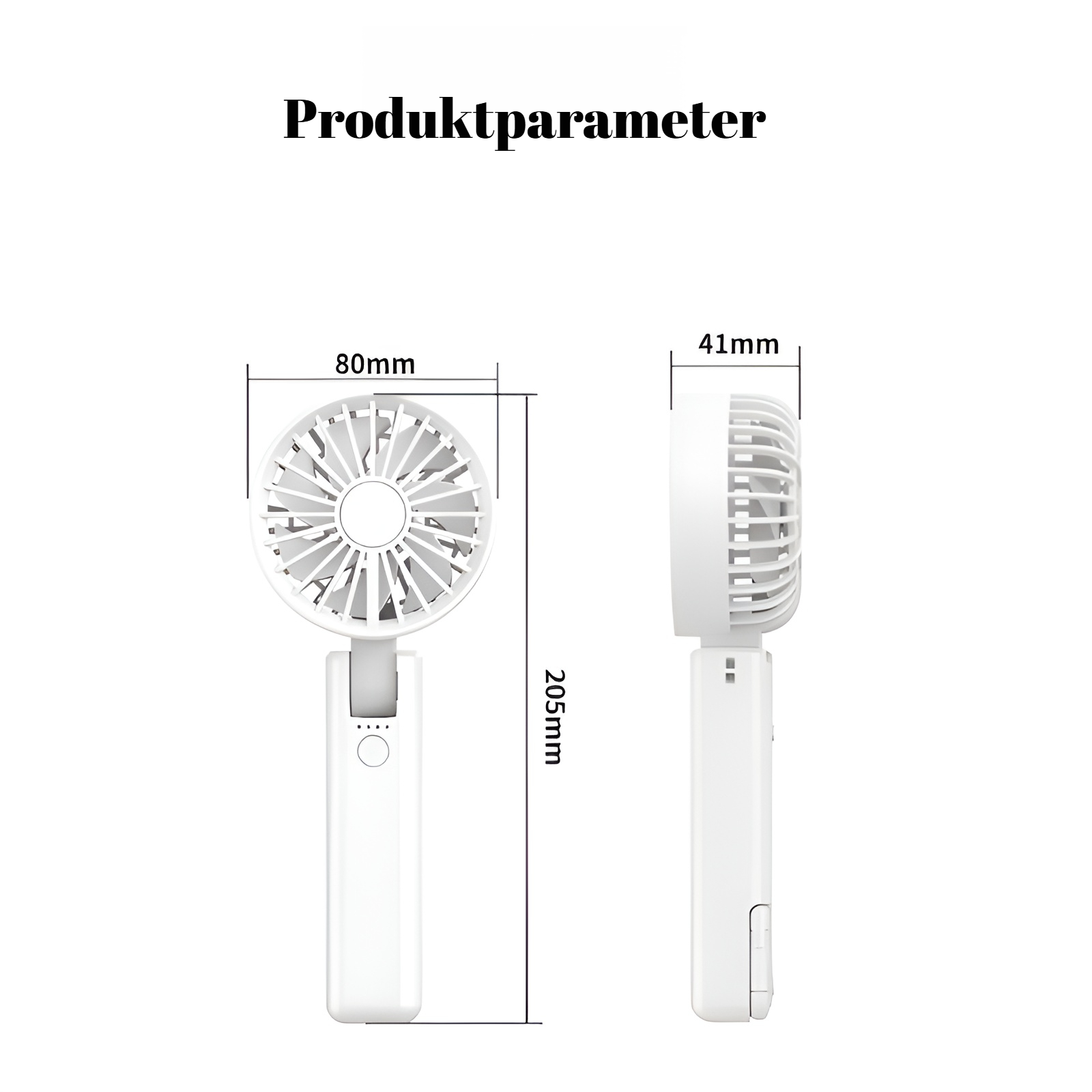 Mobiler Handventilator für Sport und Freizeit