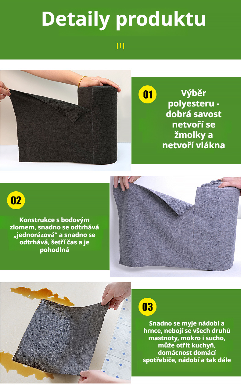 Utěrka na nádobí při mytí talířů